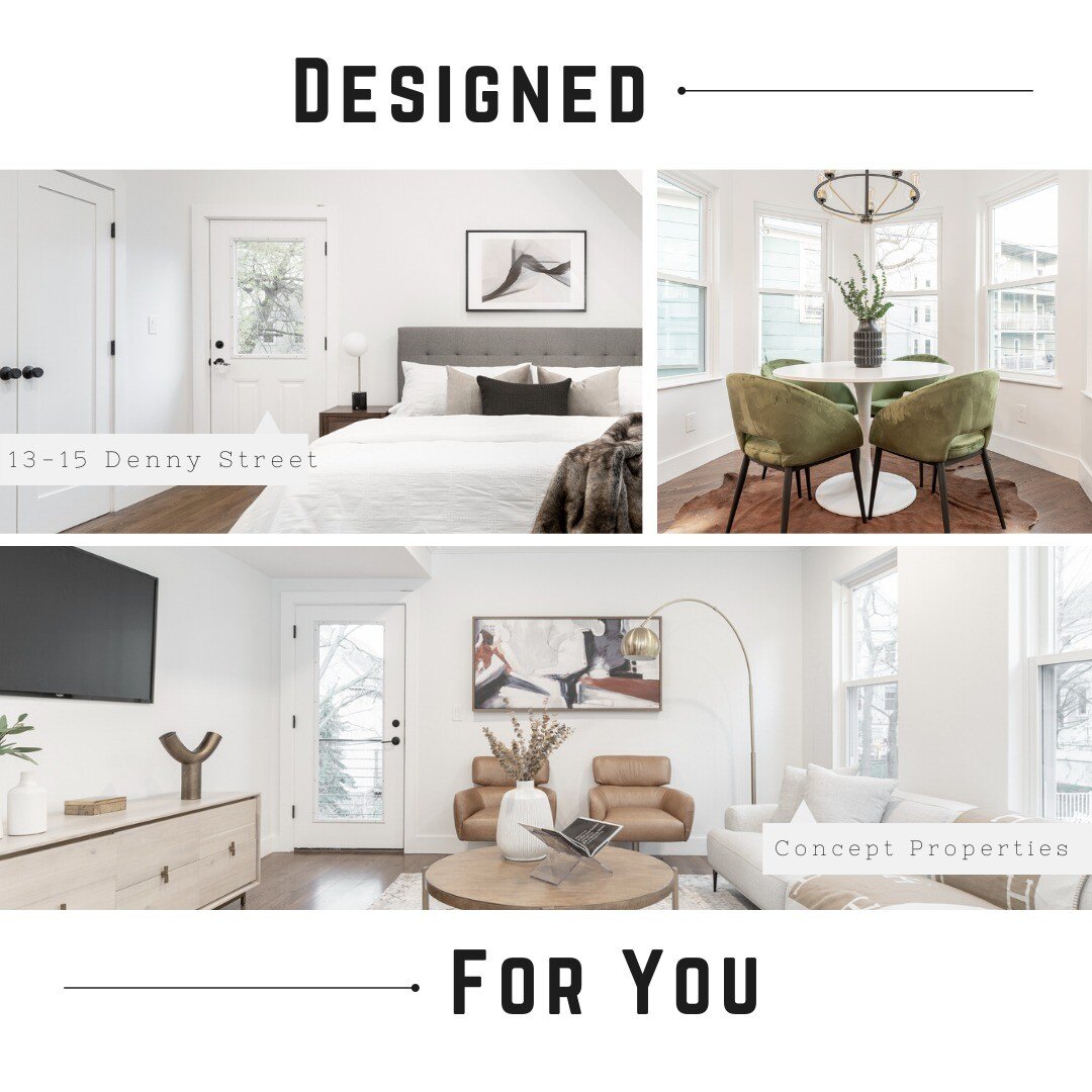 Did you know? Concept Properties is also premier developer in the Boston area? 

Stay tuned to get a first look at our luxury developments!