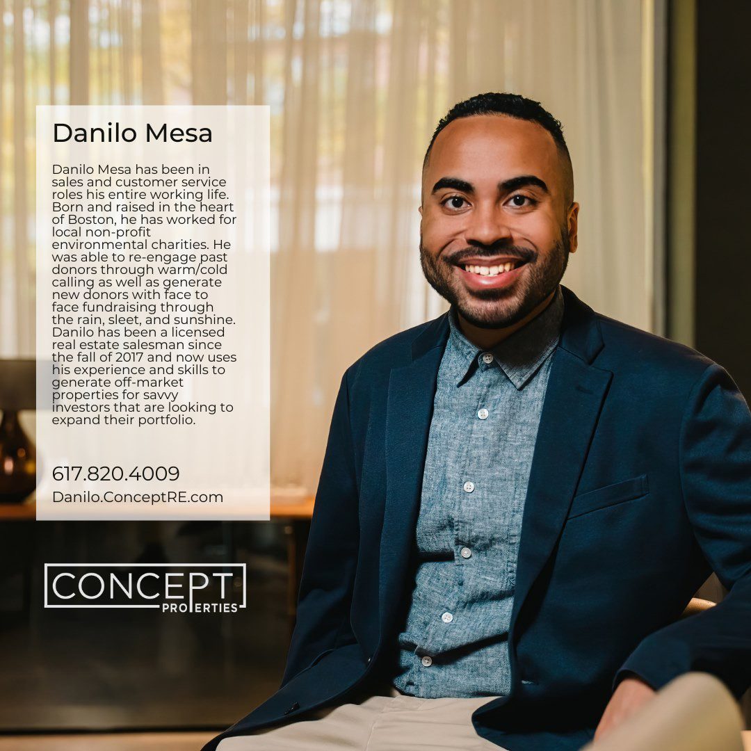 Meet Danilo Mesa, Real Estate Advisor! Danilo takes the time to understand his clients’ unique needs, offering the kind personal attention that can make all the difference. #conceptblog