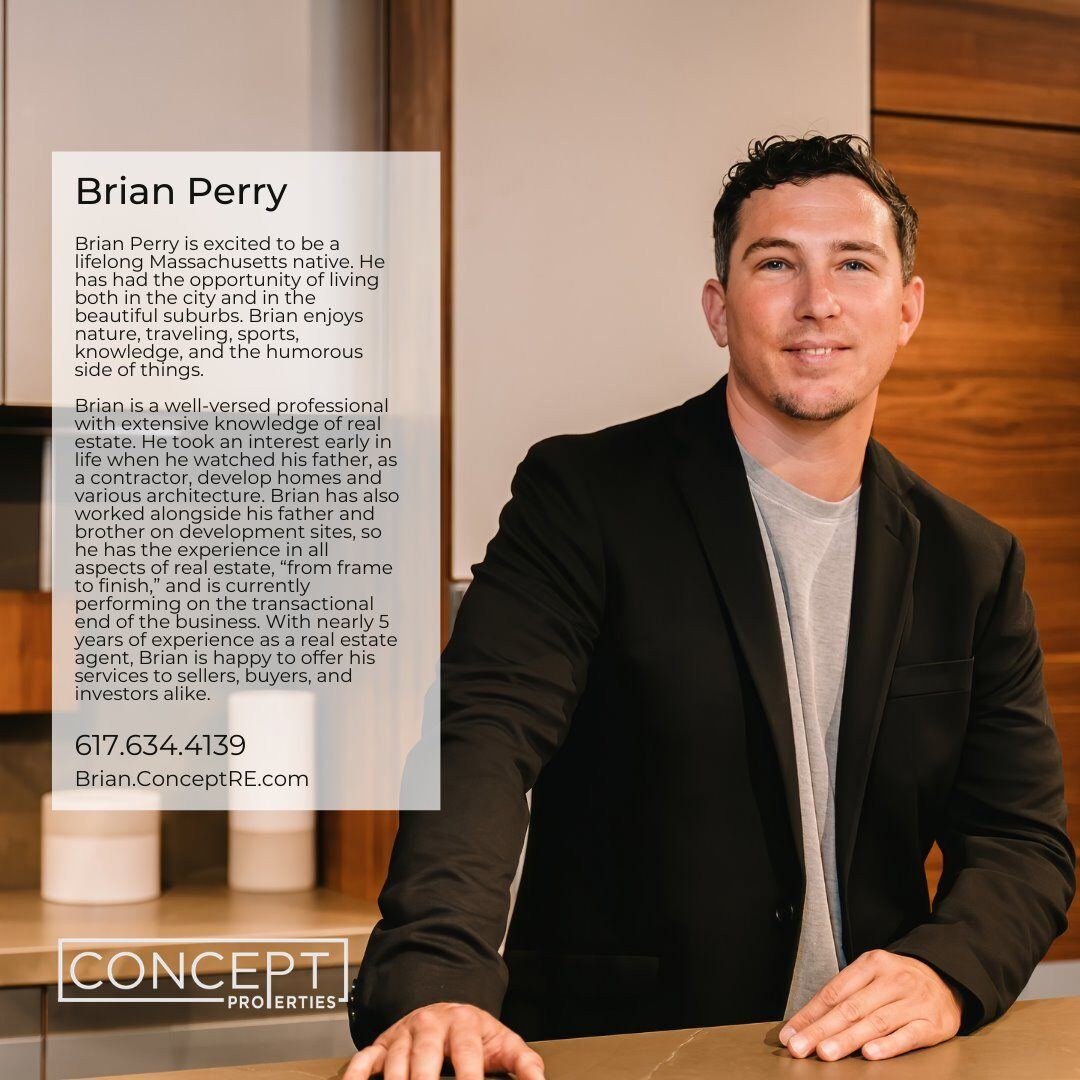 Meet Brian Perry, Real Estate Advisor! Brian uses his in-depth knowledge to create value for his clients and does it with incredible skill and care. #conceptblog