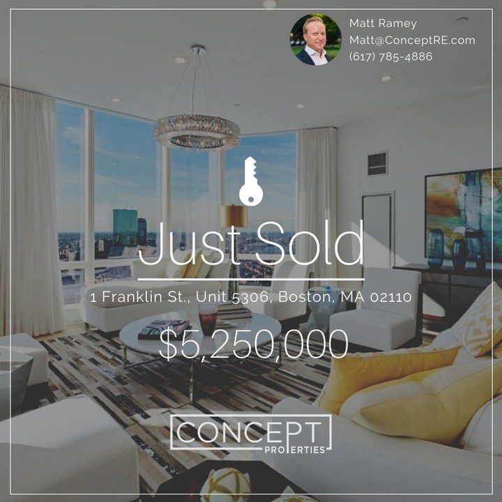 We’re thrilled to announce our latest transaction in Boston! Congratulations to our buyer for securing this amazing investment. Millennium Tower is one of the most coveted full-service luxuries. Spect