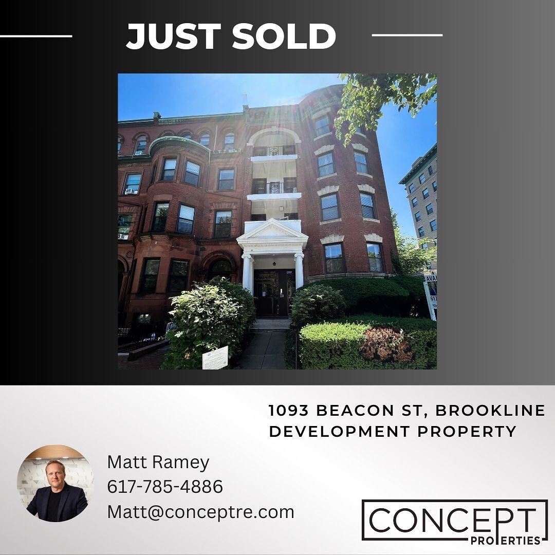 JUST SOLD 1093 Beacon Street